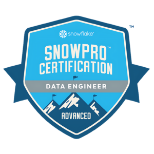 SnowPro Certification Data Engineer