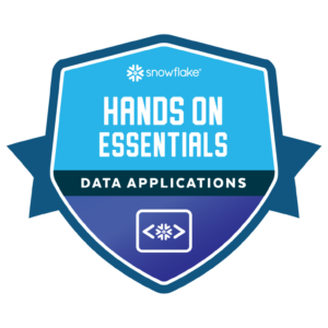 Snowflake Hands On Essentials Data Applications