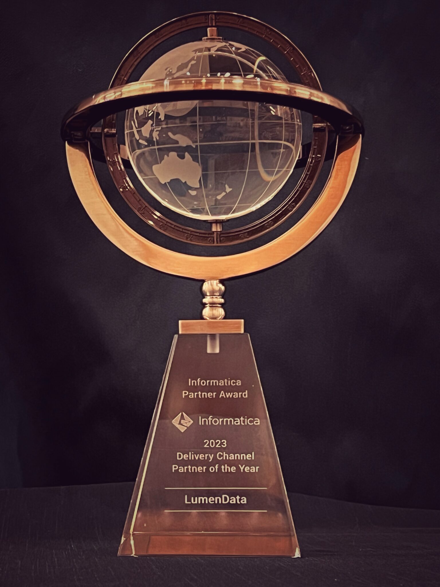 LumenData wins the 2023 Global ‘Delivery Channel Partner of the Year’ Award by Informatica