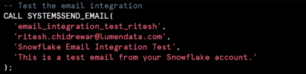 5. E-mail Integration