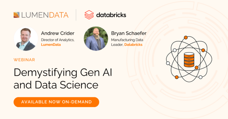 Demystifying Gen AI and Data Science - Webinars & Events | LumenData