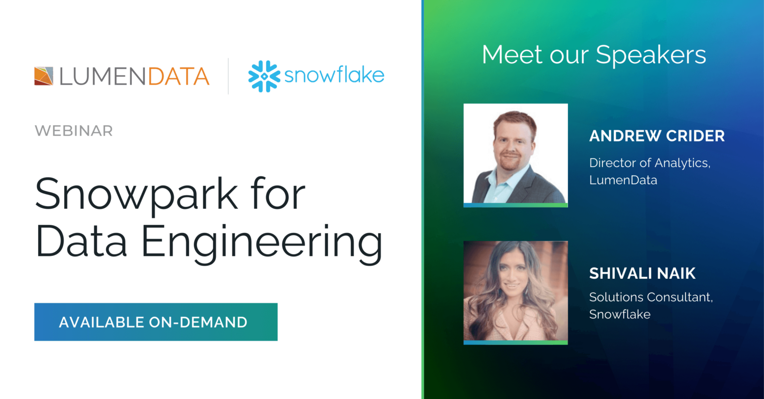 Snowpark for Data Engineering Available on Demand (1)