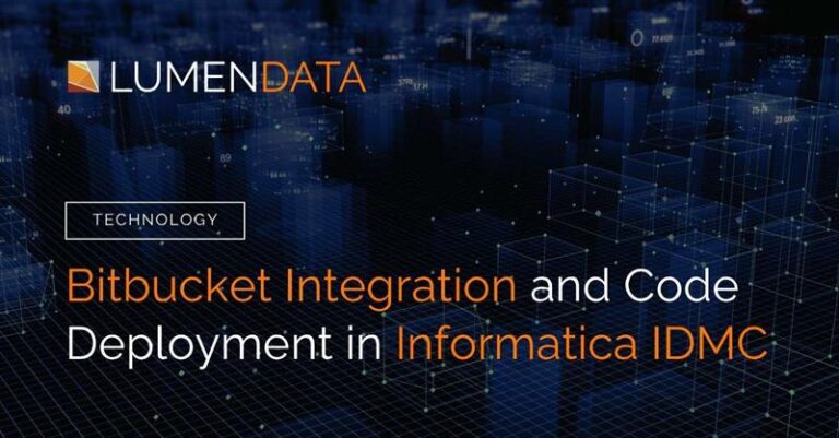 Bitbucket Integration and Code Deployment in Informatica IDMC