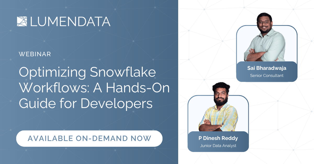 On-demand guide for developers on optimizing Snowflake workflows