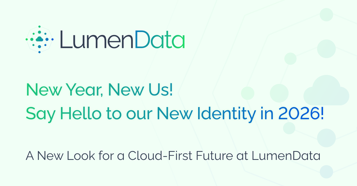 Alt Text: LumenData new logo representing AI-driven data layering and cloud modernization for Snowflake, Databricks, and Informatica platforms