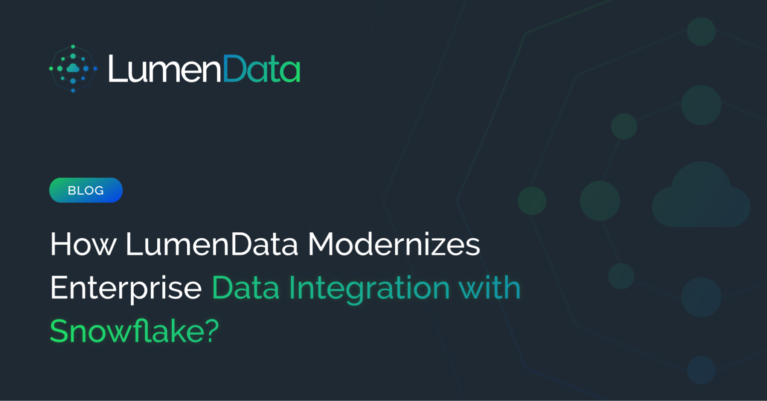 Cloud-Native Data Integration
