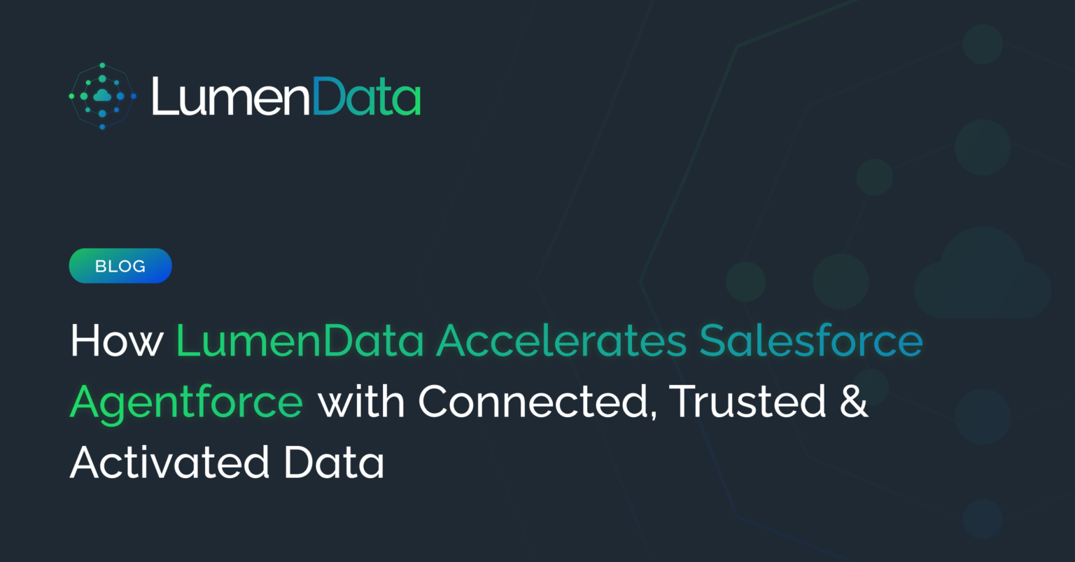 Salesforce, Agentforce, Salesforce Agentforce, AI, Activated Data, Trusted Data