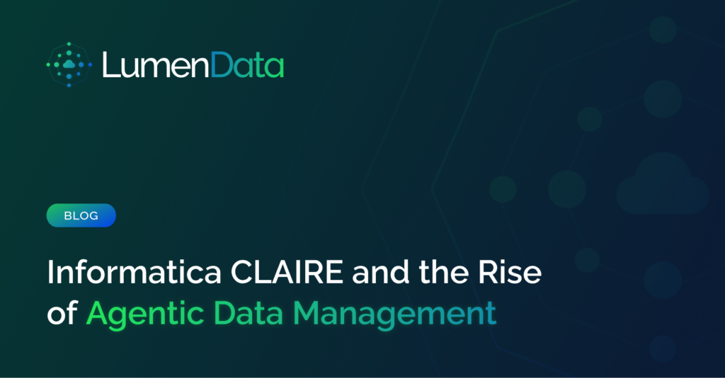 Informatica CLAIRE agents and agentic data management