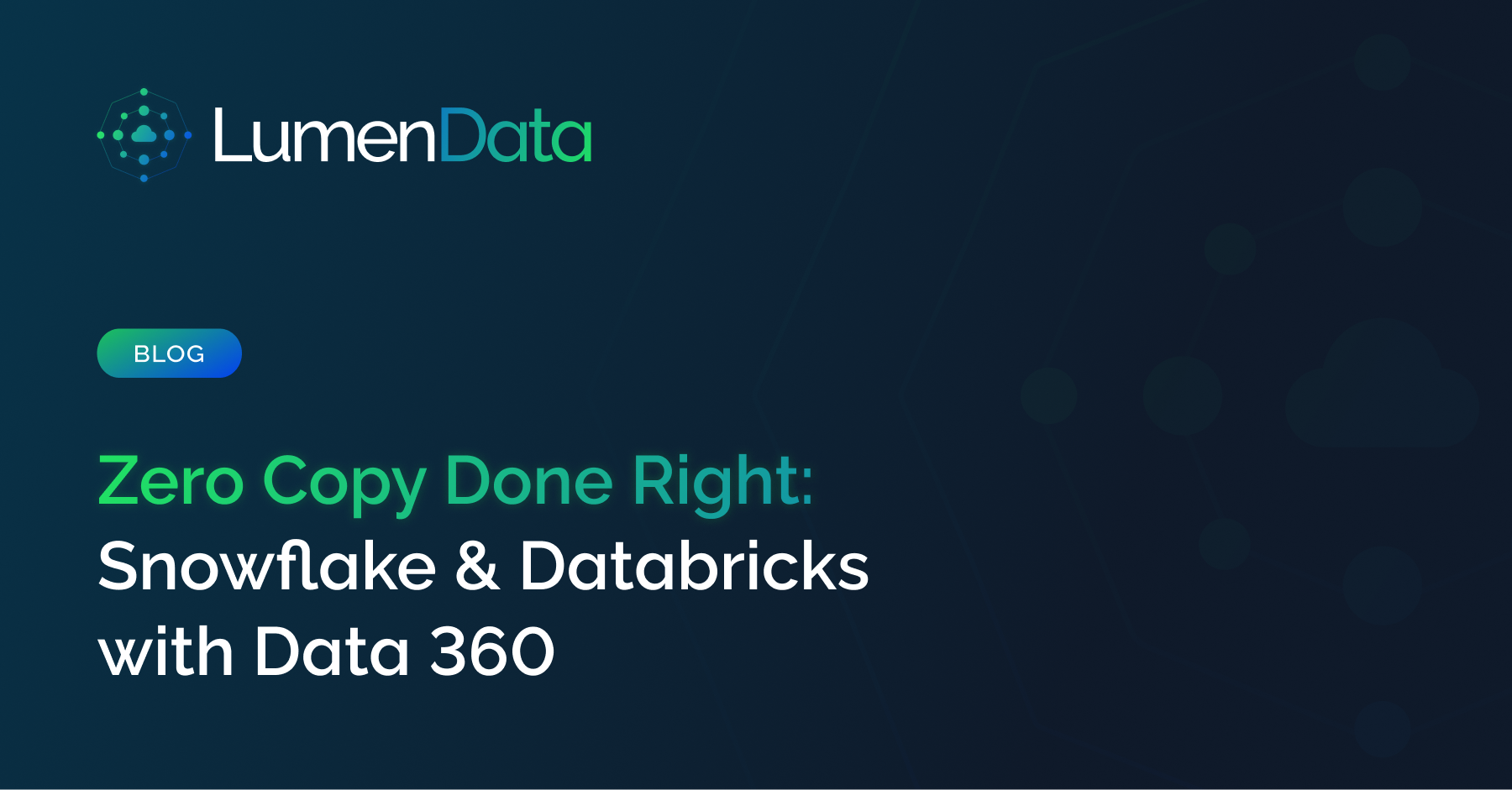 Salesforce Zero Copy with Snowflake and Databricks