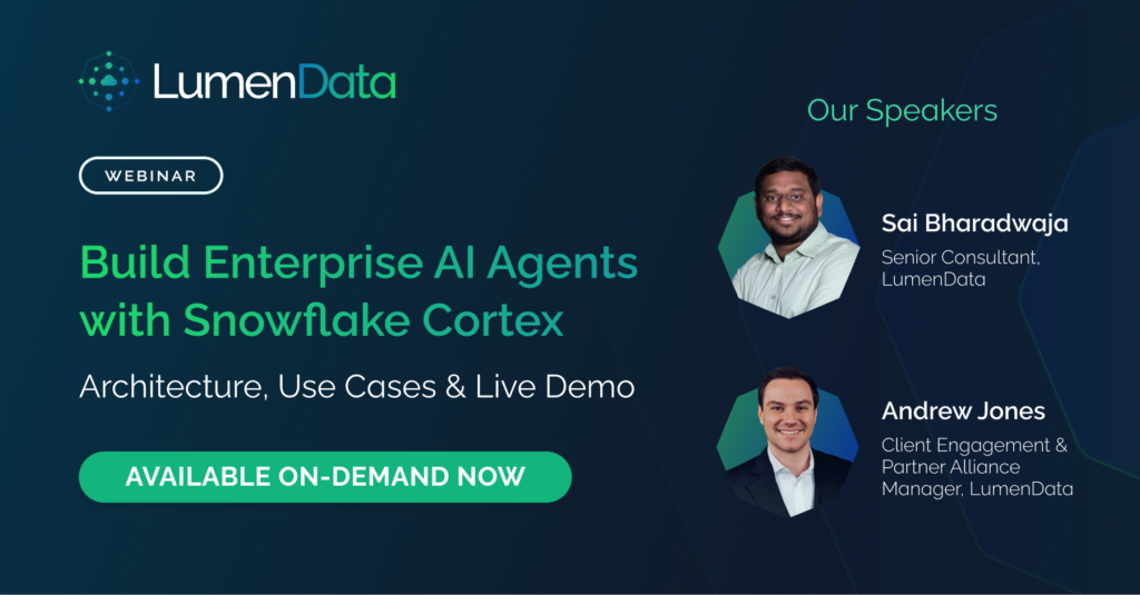 Snowflake Cortex Agents, build AI agents in Snowflake, Snowflake Cortex, enterprise AI agents, what is Snowflake Cortex, how Cortex Agents work, Cortex Analyst vs Cortex Search, RAG in Snowflake, Snowflake AI agent governance, scaling Cortex Agents in production, Cortex Agents multi-tenancy, Snowflake Intelligence